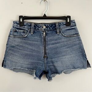 Abercrombie and Fitch Annie High Rise Short Sz 27/4 Distressed Denim Shorts